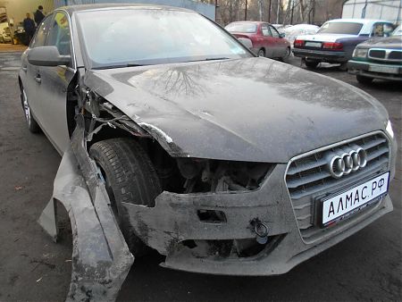Повреждения на Audi A4